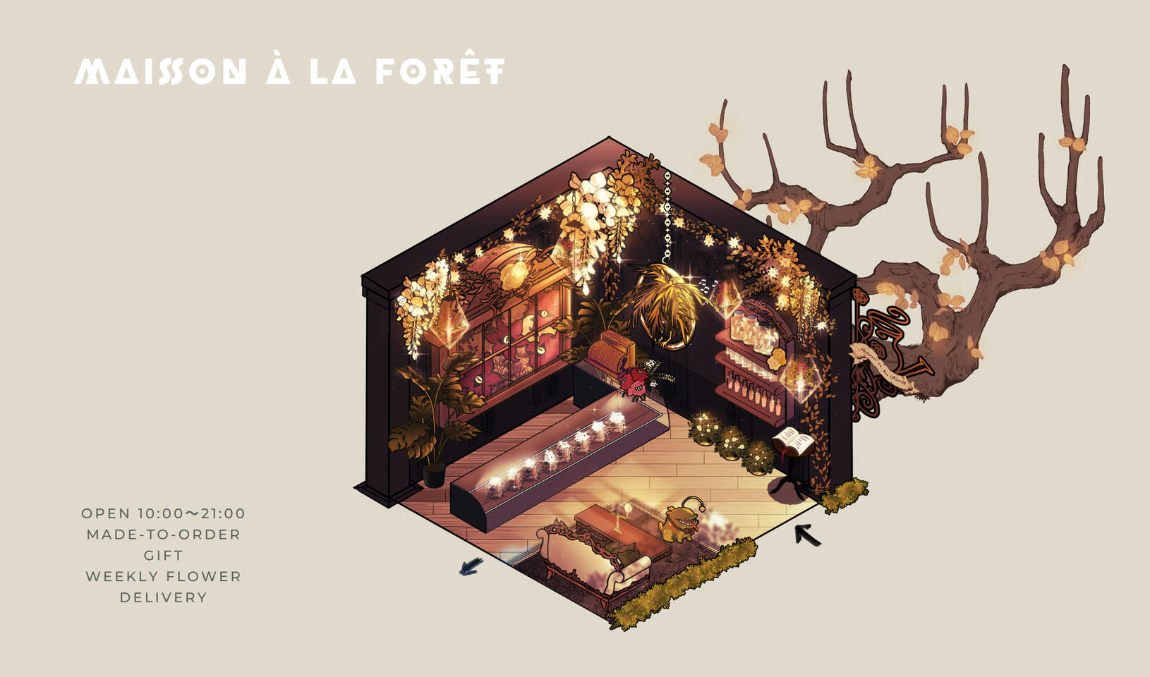 Full Color - Isometric shop / house (start 1500.-))