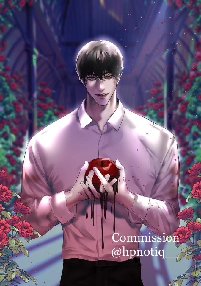 อันนี้จะออกสไตล์ทับเส้น สามารถแจ้งสไตล์ที่ชอบได้เลย ปกติเราวาดแบบตัดเส้น แต่ช่วงหลังฝึกทับเส้นอยู่ค่า